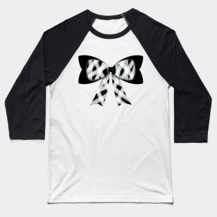 White streaks bow Baseball T-Shirt